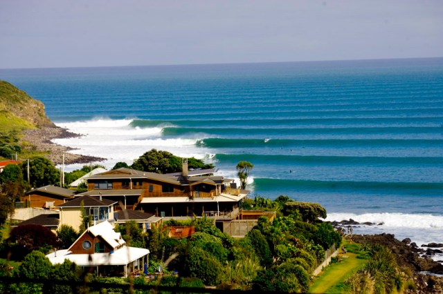 Neuseeland Raglan Surf